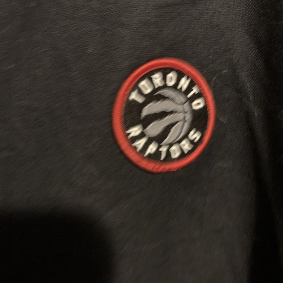 Toronto Raptors NBA Frank+Oak Black Button Down Long Sleeve Shirt Size M - Picture 3 of 6